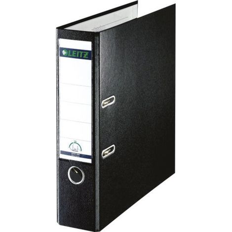 Leitz Raccoglitore 1010 DIN A4 Larghezza dorso: 80 mm Nero 2 archetti 10105095 (1/5)