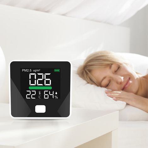 PM2,5-Detektor, Thermometer, Hygrometer (1/5)