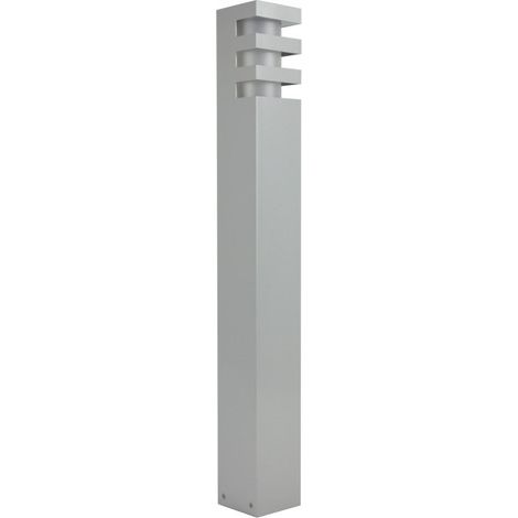 Palo da giardino SU-MA RADO 75cm E27 argento IP54 (1/4)