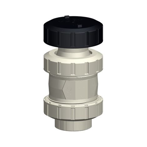 GF Belüfter 595 PP/EPDM d 16 Muffe Feder V2A Halar beschichtet