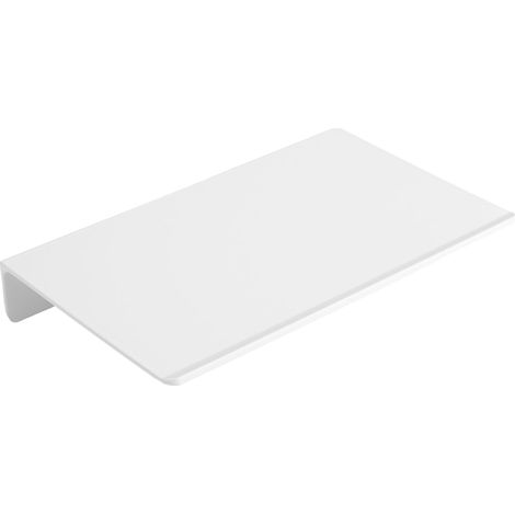 Étagère Murale Flottante Aluminium 20 cm – Blanc Mat, Scandinave Petite étagère murale alu blanc mat 20 cm. Design flottant scandinave, charge 5 kg. Salle de bain, cuisine, chambre, entrée (1/5)