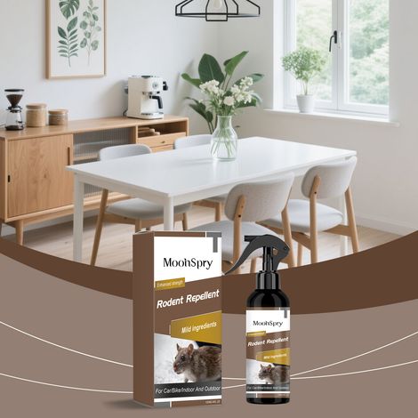 Mäuseabwehrspray für Wohnzimmer, Schlafzimmer und den täglichen Gebrauch im Haus, drinnen und draußen. Sanftes, frisches, praktisches und schützendes Spray – 120 ml -- DE (1/5)