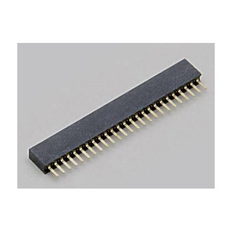 TRU COMPONENTS Barrette femelle (standard) Nbr de rangées: 1 Nombre de pôles par rangée: 20 TC-2506276 1 pc(s) Q205902 (1/2)