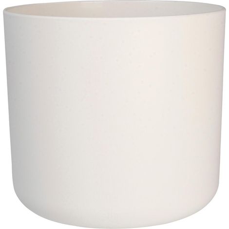 Maceta Elho Ø 34 cm Blanco Polipropileno Plástico Redondo Moderno (1/5)