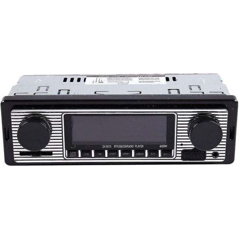 Bluetooth Vintage Car Radio Mp3 Player Stereo Usb Aux Classic Car Stereo Audio (1/4)