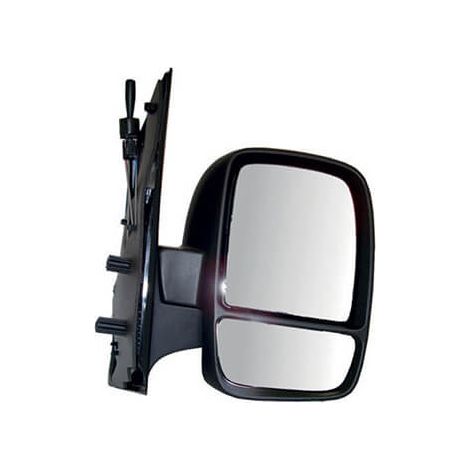 Rétroviseur mécanique droit noir 2 glaces Fiat Scudo 2006-2016