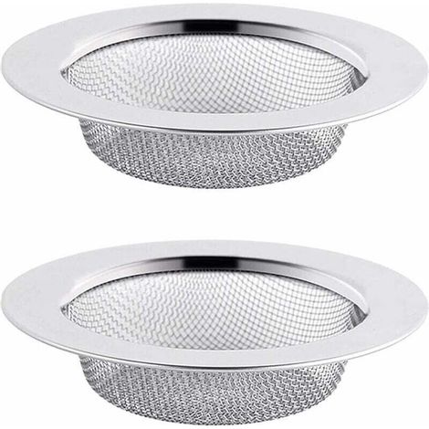 Morceau Filtre Vidange Acier Inoxydable 11,5 cm pour Évier Cuisine Durable Facile à Installer (1/4)