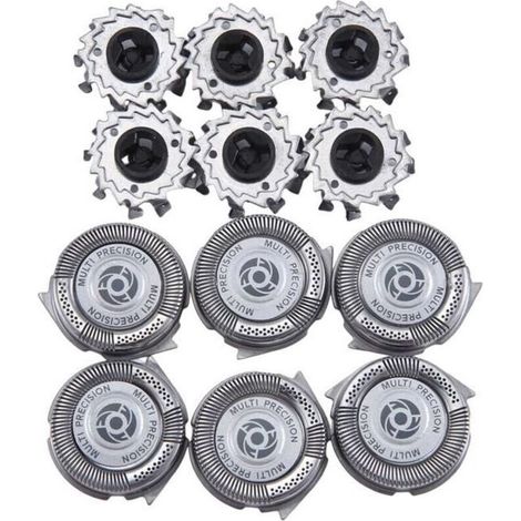 Package of 6 Te Tes of Replacement SH50 for Shaver Philips Norelco Se Rie 5000, Blades Multi Precision S5000 S5420 S5380 S5351 (1/4)