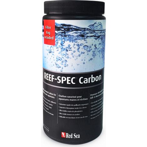 Carbone attivo Red Sea Reef-Spec da 1000 ml per acquari marini