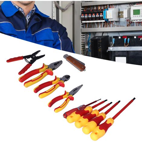 Kit d'électricien 10 pièces pour appareils électroménagers et outils de réparation électrique (1/5)