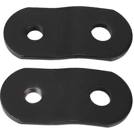 Kit de rehaussement avant du réservoir d’essence de 1.50 pouce avec boulons pour XL 1995-2010 (Noir) - Surélévation du réservoir, kit lift avant pour moto XL, rehausse réservoir essence noir, compatib (1/4)