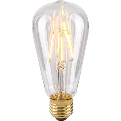 Ampoule LED E27 4W 2200K rétro Edison ST64 Italux (1/2)