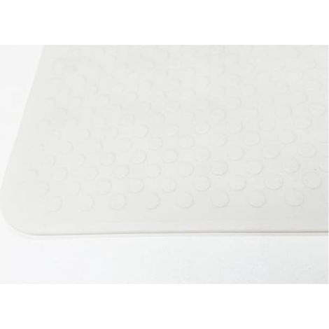 Tappetino da bagno antiscivolo in PVC, 40x100 cm, adatto per vasca e doccia. (1/4)