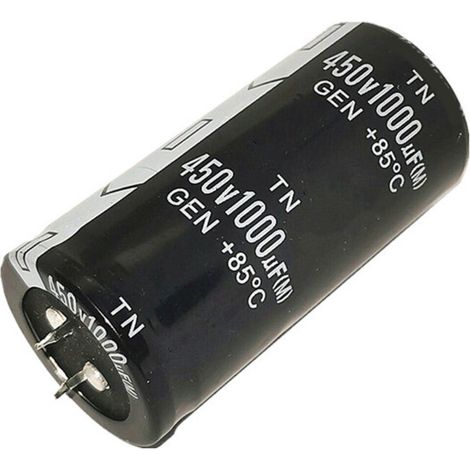 Hochspannungskondensatoren 450 V mit einer Kapazität von 1000 µF et-35x50