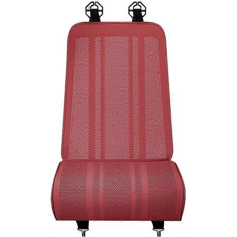 Rallonge de siège auto, repose-jambes, tapis de protection pour siège conducteur, rouge, pour une utilisation quotidienne. (1/5)