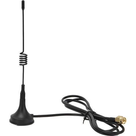 Antenne sans fil à base magnétique 5 dBi, connecteur SMA, réseau talkie-walkie RG174 433 MHz (TB450) (1/5)