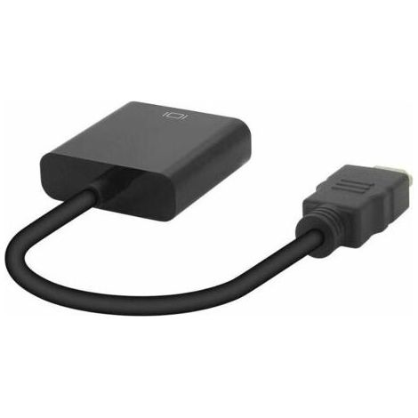 Adaptateur HDMI vers VGA, HDMI vers VGA plaqué or (male vers fem) pour ordinateurs, ordinateurs de bureau, ordinateurs portables, PC, moniteurs, projecteurs, téléviseurs HD, Chromebooks, Raspberry Pi (1/4)