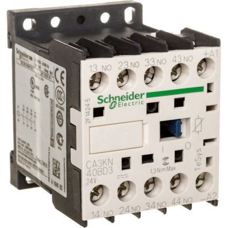 Hilfsschütz 10A 4Z 0R 24V DC CA3KN40BD3