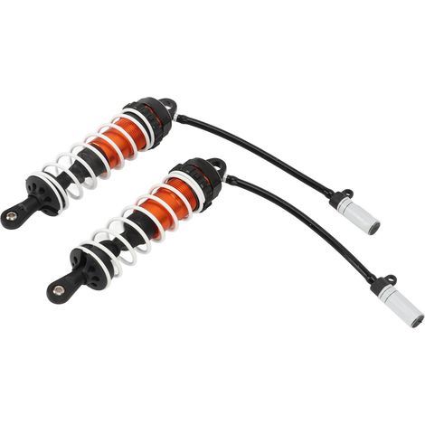 Deux amortisseurs avant réglables en hauteur pour voitures télécommandées, en alliage d'aluminium, adaptés aux voitures télécommandées ZD Racing 07 1/7. (1/5)