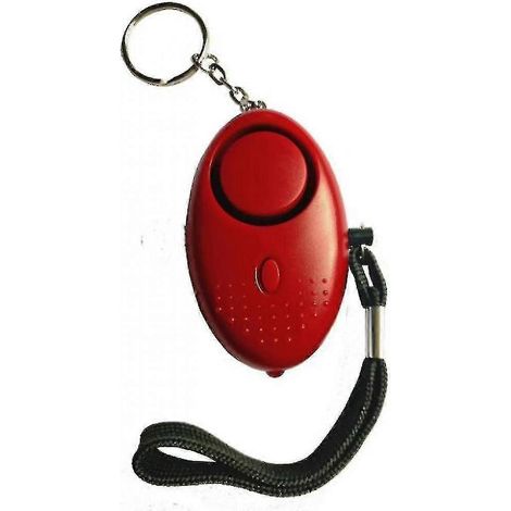 130 dB Anti-Wolf-Alarm, Diebstahlalarm für Frauen (rot) (1/3)