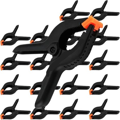 Pince bois 12/20 pièces 2" nylon, pour menuiserie et collage (1/5)