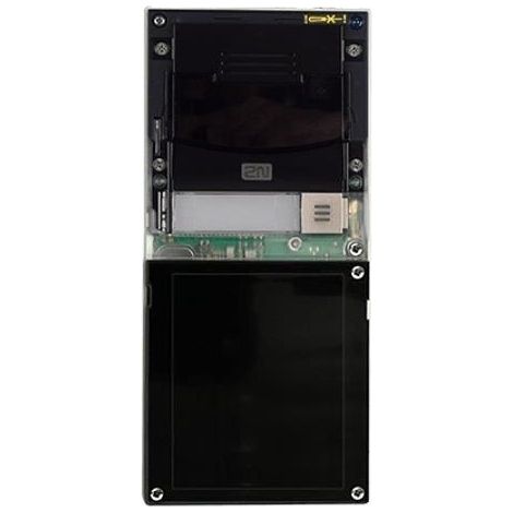 Frontplatte - 2N Telekommunikation - IP Verso 2.0 - 5MP Kamera - Farbe Schwarz - 1 Taste