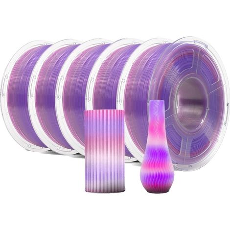 Filamento PLA, diametro 1,75 mm, materiale ecologico (1/2)