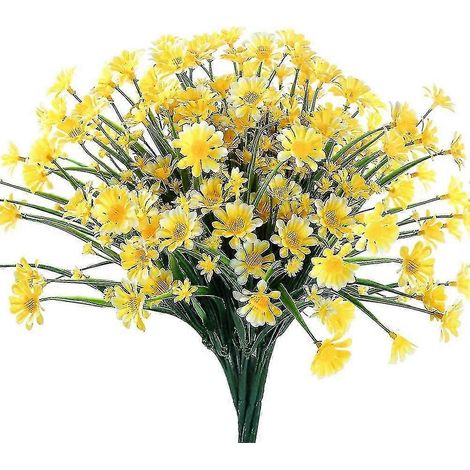 Bündel künstliche Gänseblümchen-Chrysanthemen für den Außenbereich, künstliche Herbstblumen (1/5)