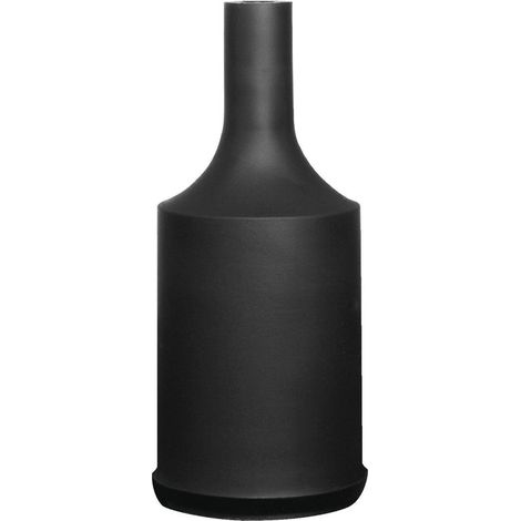 Portalampada E27 + copriporta in silicone, diametro 40 mm, nero, Tibelec TIBELEC (1/3)