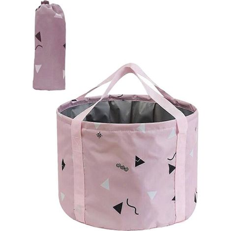 Nouveaux produits : Bassin de bain de pieds pliable et portable pour les voyages, seau d'eau pliable pour le camping et le lavage. (1/2)