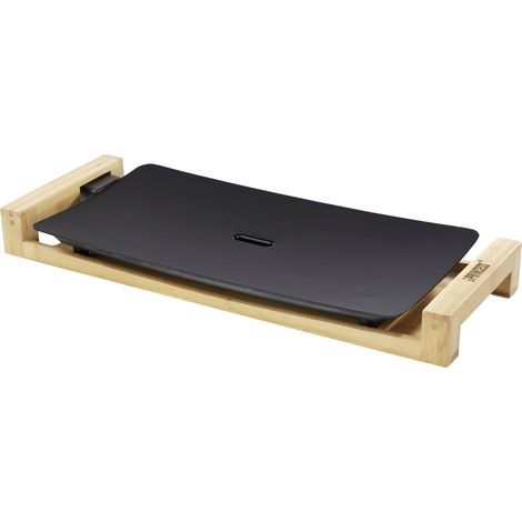 [GEBRAUCHT] B-Ware Princess Teppan Yaki Tischgrill Elektro Grill Bambus schwarz 2200W 500x250mm
