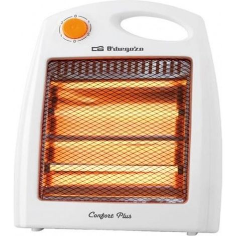 Orbegozo BP 5007 Riscaldatore al Quarzo Bianco 800W