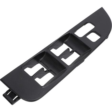 Cornice di rivestimento dell'interruttore principale degli alzacristalli elettrici 74232-02060-C0, copertura del pannello della portiera lato guidatore per veicolo nero (1/5)