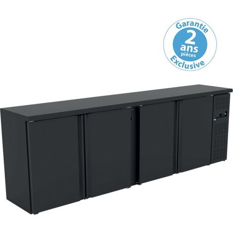 Arrière Bar Skinplate 698 litres - Groupe Logé - 4 Portes Pleines - Unifrigor