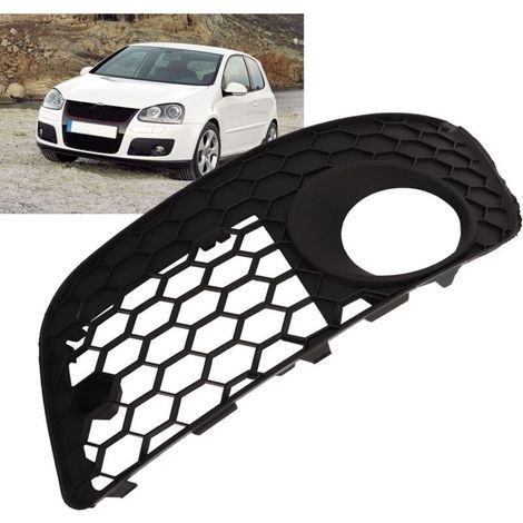 Grille de Feu Antibrouillard Avant Gauche – Côté Conducteur, Cache en Maille pour Mk5 GTD 2004 à 2008,de (1/3)