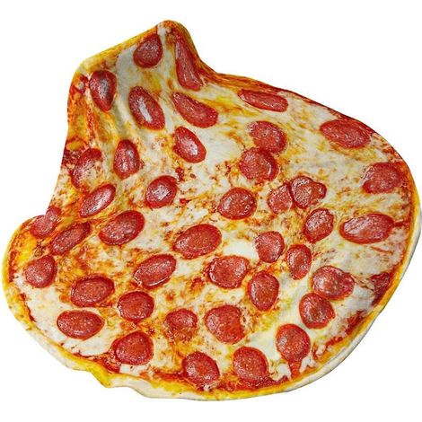 Couverture géante pizza pepperoni - Couverture originale pour adultes et enfants (1/5)