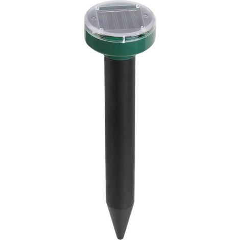 Ultraschall-Vogelabwehrgerät, solarbetriebenes Gerät zur Mäuseabwehr für den Außenbereich, Tiervertreibungsgerät für Garten, Hof, Rasen und Terrasse (Green3) (1/4)