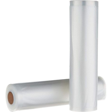 Rollos para envasadora al vacío, 22 cm x 500 cm, paquete de 2 (1/4)