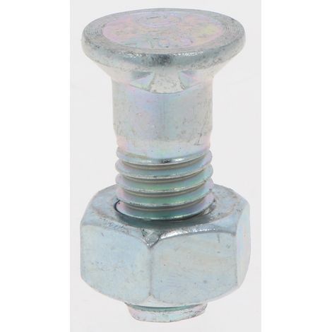 Boulon de charrue, 2 nez, filetage M12x1,75, longueur 35 mm, classe 10.9, pour charrue 1235HU10