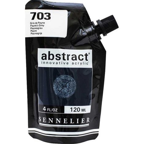 Peinture Acrylique en sachet - gris de payne - Sennelier