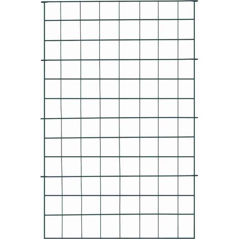 Maison Exclusive - Teichzaun Set 8 pcs Grün 50 x 80 cm Stahl
