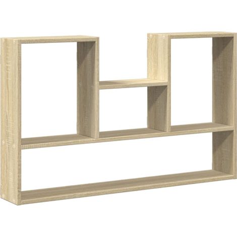 Maison Exclusive - Wandregal Sonoma-Eiche 99x15x60 cm Holzwerksto