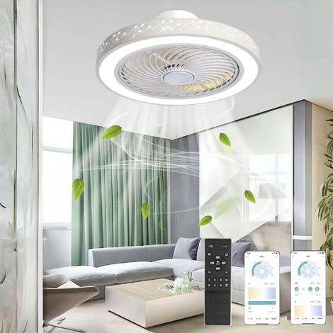 Lámpara Ventilador,Lampe Ventilateur Plafond,Ventilator lampe,Luz De Techo LED Con Ventilador,Ventilateur de Plafond Silencieux Avec Lumiere et Telecommande (1/5)