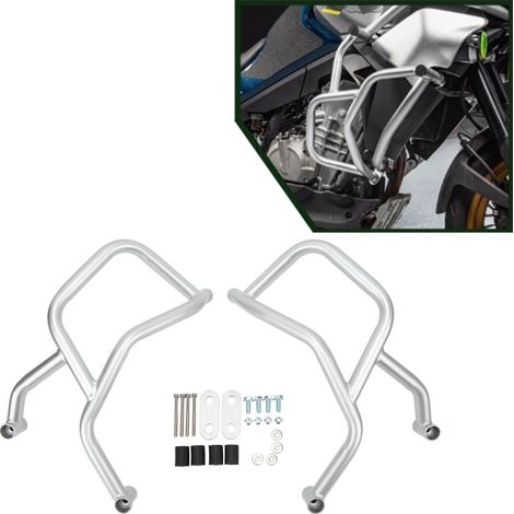 Motorradmodifikation: Ein Paar Motorschutzbügel, angepasst für die CFMoto 800MT 2021-2023 (Übergewicht) (Übergröße) (1/5)