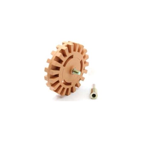 Gomme Carrosserie en Caoutchouc Disque Gomme Anti-usure Gomme Rayure Carrosserie à Diamètre de 10cm Roue de Gomme de Autocollant Gomme Rayure Voiture pour Voiture Autocollant Vinyle Graphique