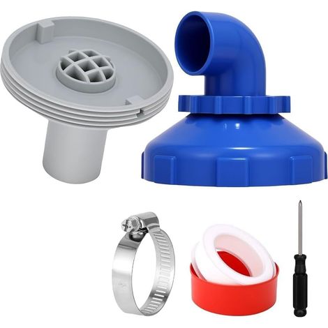 Pool Einlaufdüse 360° Drehbar, Pool Auslassdüse, Einlaufdüse Pool 32mm, Pool Düsen Set, Swimmingpool-Rücklaufdüse Ersatzteil, Pool Auslassdüse für Intex Bestway Swimmingpool Auslauf Zubehör (1/5)