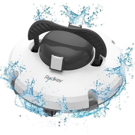 Robot Piscine - REDKEY - S100 - Autonomie 130 min - Sans fil IPX8 - Filtration 180 µm (1/5)