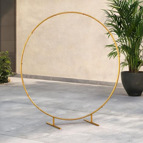 Arche de jardin oro en acciaio 222 x 60 x 224 cm (1/5)