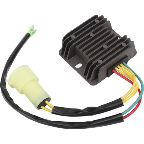 Régulateur de tension moto 5 fils 12V alliage redresseur volt pièce de rechange pour TRX300 FOURTRAX 1993-2000 (1/5)
