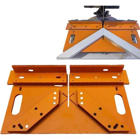 Guide De Coupe D'angle - Gabarit De Coupe À Onglet 45 Degrés Pour Scie - (1/5)
